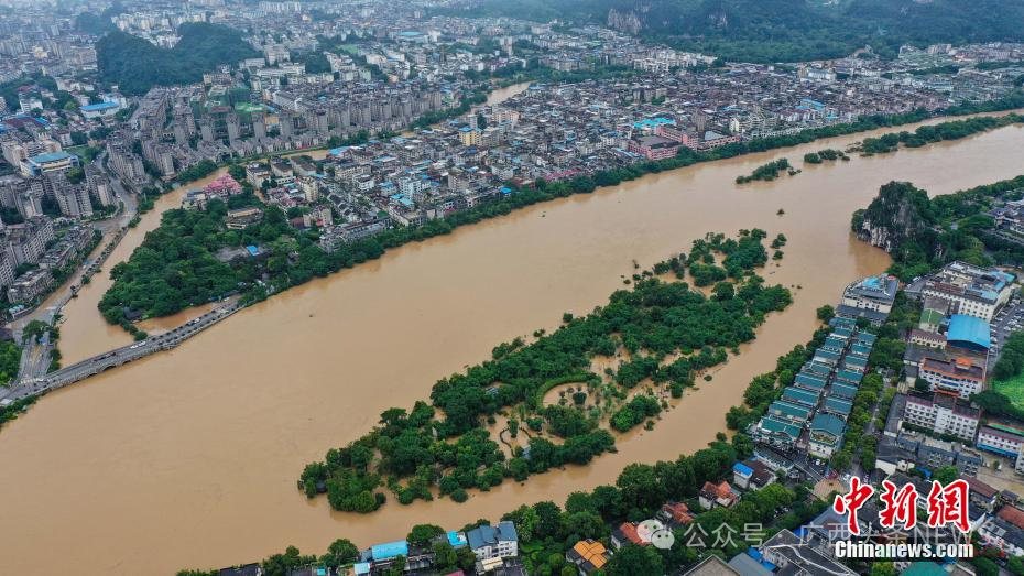 洪水侵袭广西！楼房被淹居民被困，桂林、柳州……挺住！858 / 作者:尹以为荣 / 帖子ID:315775