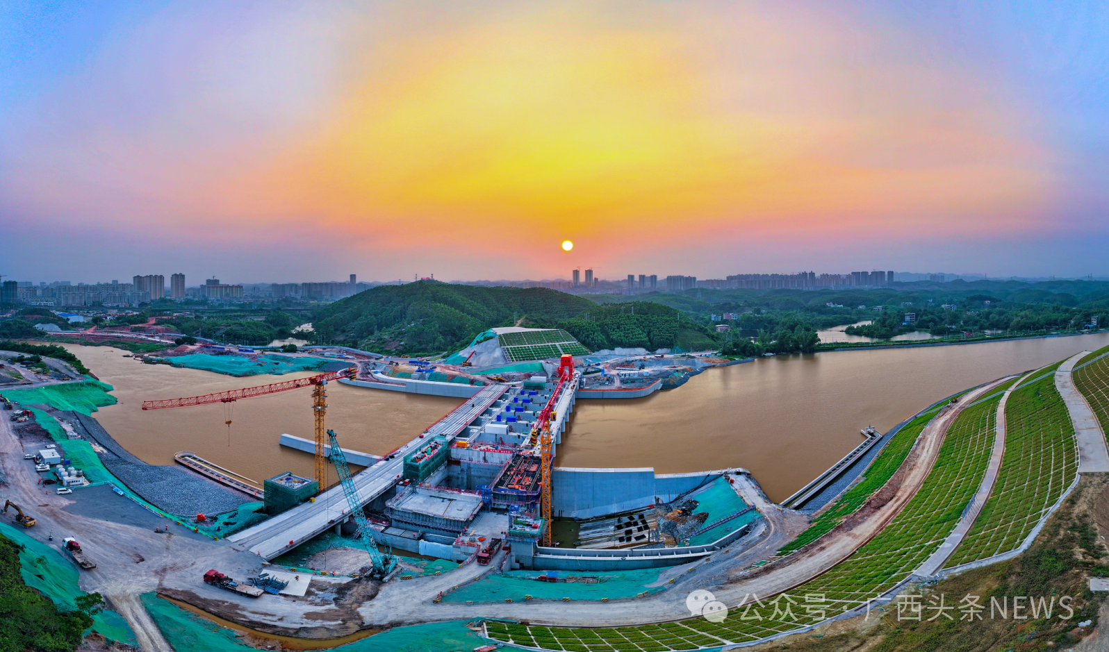 广西平陆运河已建设两年，沿线有了巨大变化425 / 作者:尹以为荣 / 帖子ID:315787