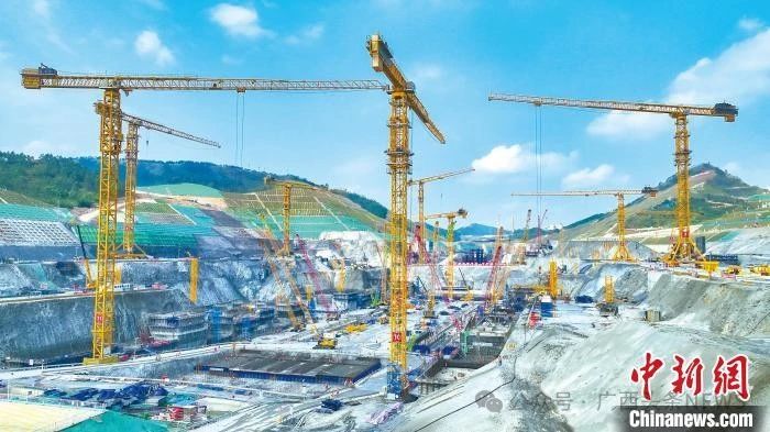 广西平陆运河已建设两年，沿线有了巨大变化299 / 作者:尹以为荣 / 帖子ID:315787