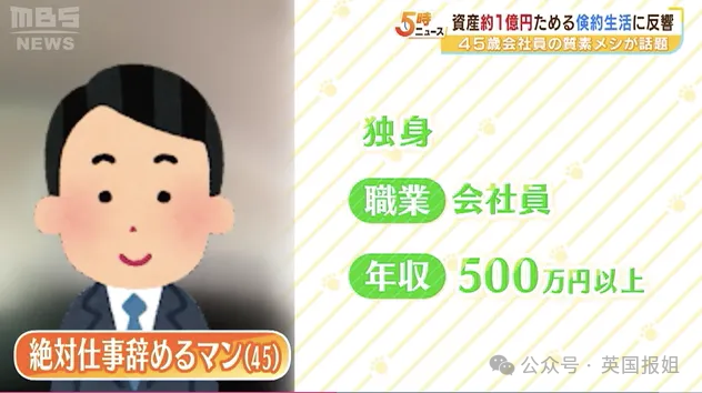 哭！日本男子为提前退休，21年只吃凉水泡饭攒1个亿！结果今年因日元暴跌亏掉一半辛苦钱？328 / 作者:放眼看世界 / 帖子ID:316233