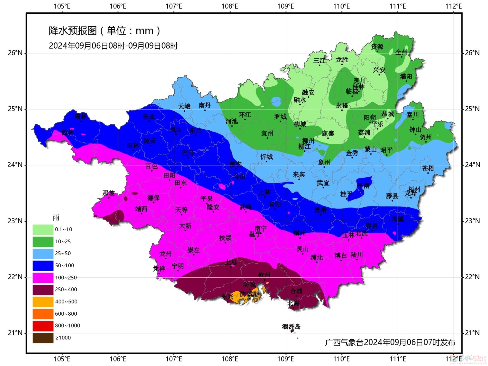 停工、停课、停市…超强台风抵近广西，已经狂风暴雨731 / 作者:尹以为荣 / 帖子ID:316891