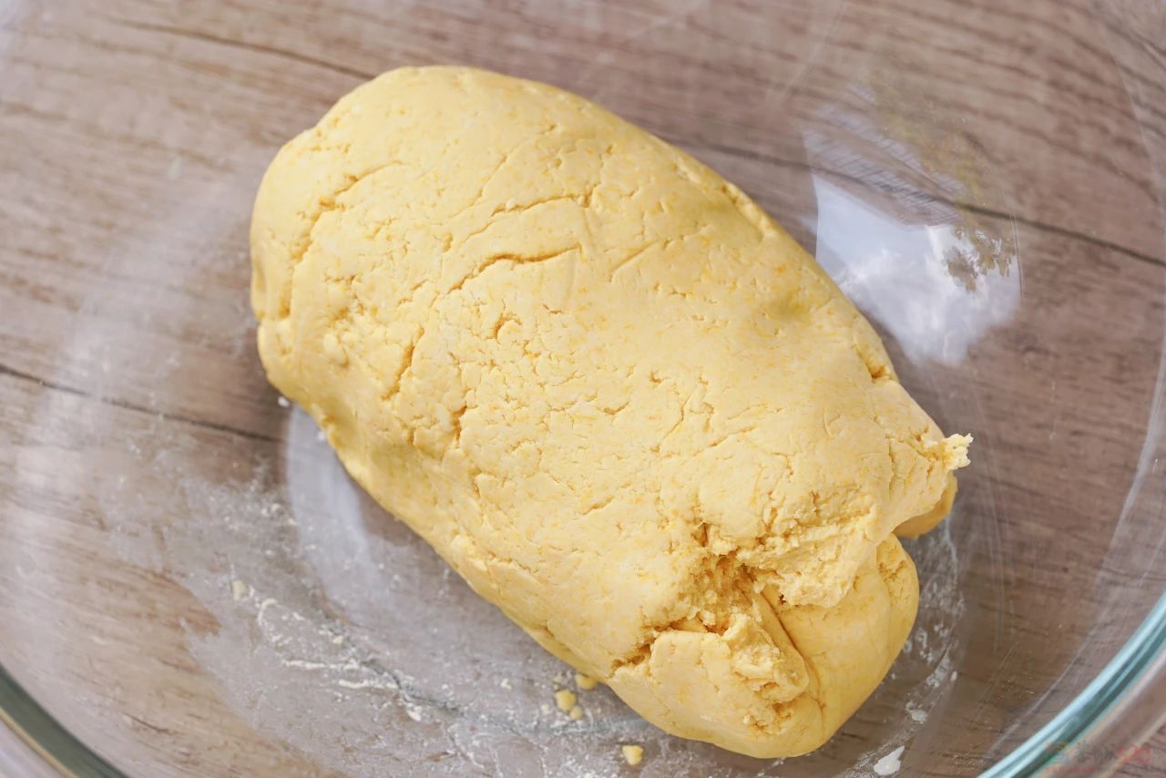 它超级圆，但压扁了更好吃。745 / 作者:爱生活爱美食 / 帖子ID:317180