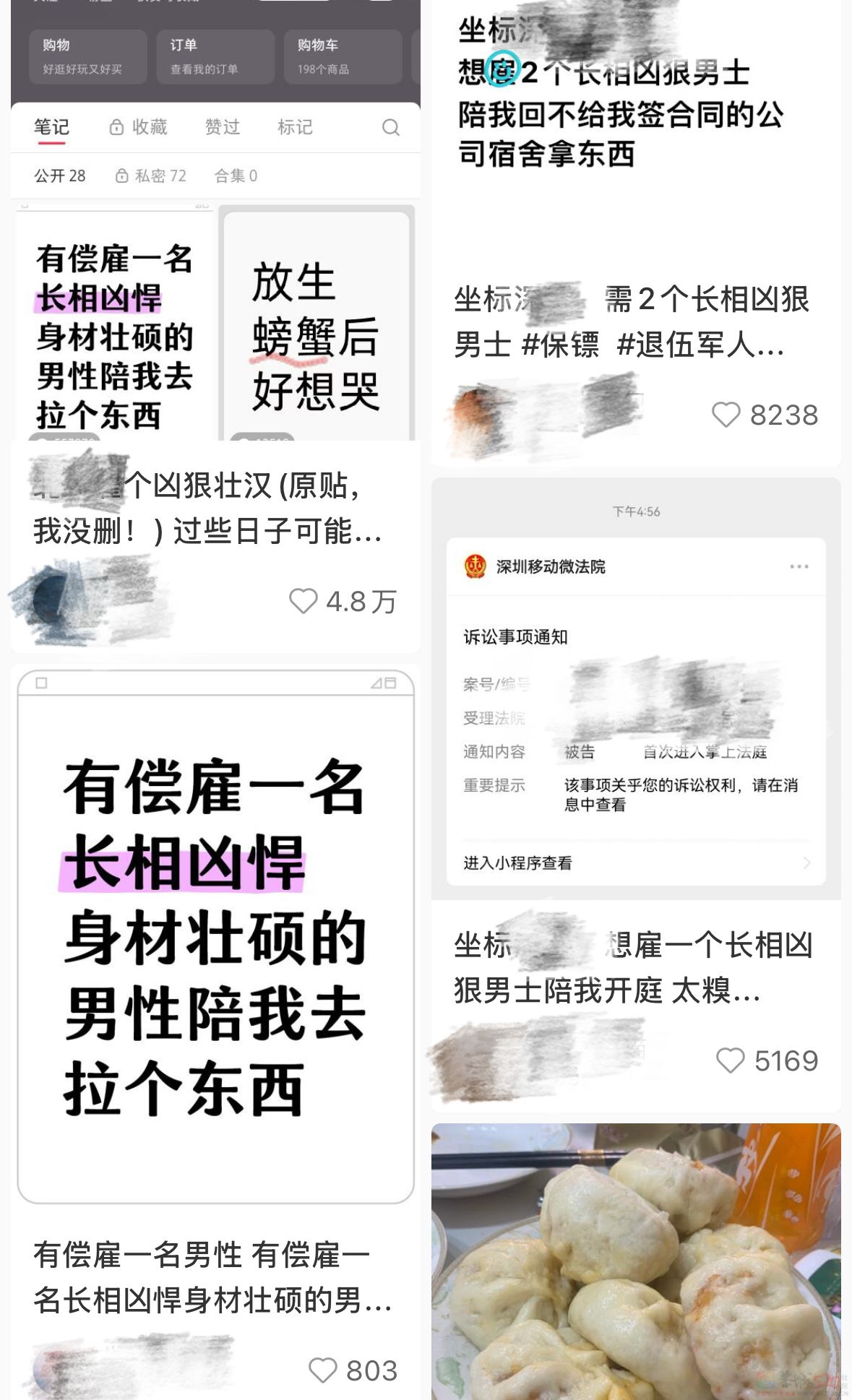 “雇面相凶狠的大哥帮维权”，窝囊年轻人捧红的生意好笑又心酸106 / 作者:儿时的回忆 / 帖子ID:318198