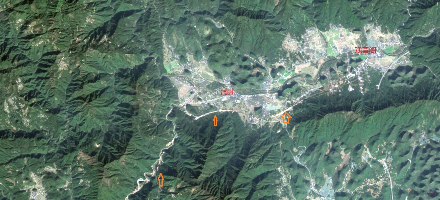 历经四年，江桂高速卫星露出建设痕迹642 / 作者:德玛西亚 / 帖子ID:320968