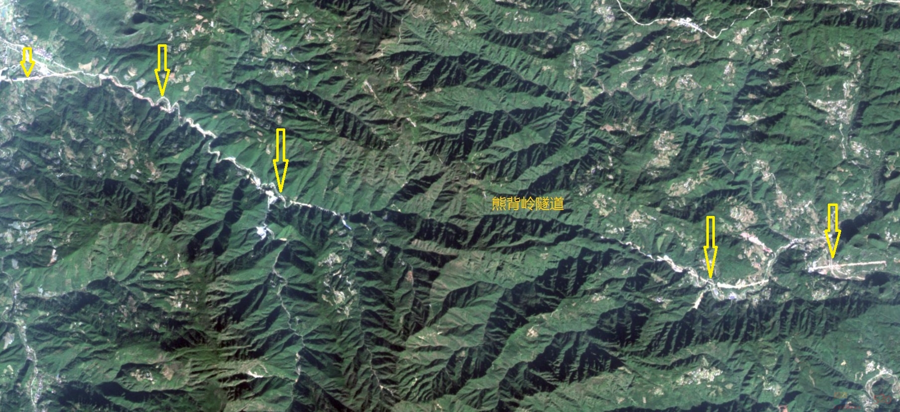 历经四年，江桂高速卫星露出建设痕迹495 / 作者:德玛西亚 / 帖子ID:320968